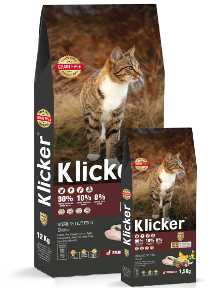 Klicker Neutered Chicken Cat Food