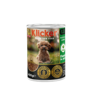 Klicker Jöleli Yavru Köpek Maması Kuzulu