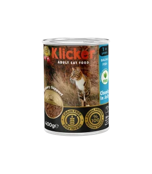 Klicker Jöleli Kedi Maması Balıklı