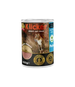 Klicker Pate Yetişkin Kedi Maması Balıklı