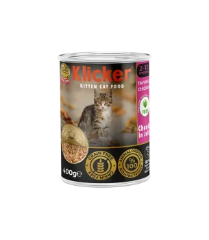 Klicker Jöleli Yavru Kedi Maması Tavuklu