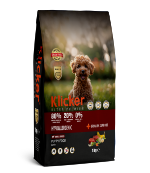 Klicker Mini Irk Yavru Köpek Maması Kuzulu